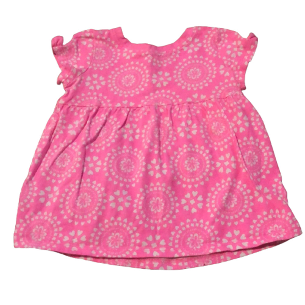 Jumping Beans Bright pink split sleeve tee